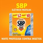 SBP Repelente Elétrico Pastilha Refil Leve 12 pague 10