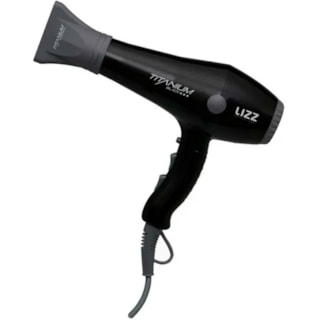 Secador Elétrico Lizz Titanium Black 2400W 220V