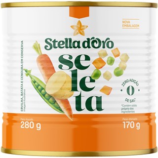 Seleta de Legumes Stella D'Oro Em Lata 170g