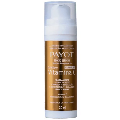 Serum Facial Anti-Idade Payot Oil-Free Complexo Vitamina C 30ml