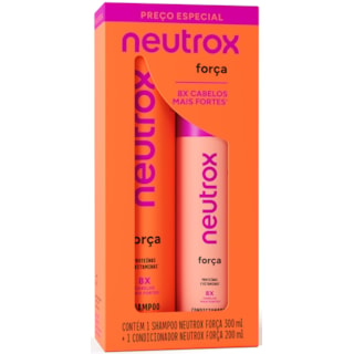 Shampoo 300ml+Condicionador 200ml Neutrox Força