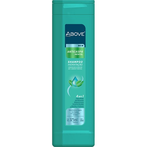 Shampoo Above Men Anticaspa Mentol 325ml - Destro