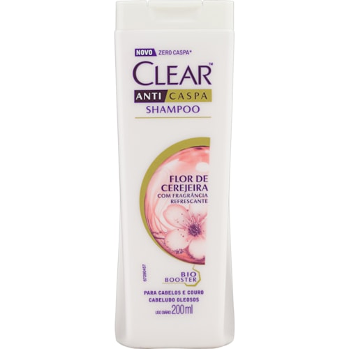 Shampoo Anticaspa Clear Flor De Cerejeira 200ml