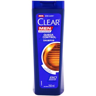 Shampoo Anticaspa Clear Men Queda Control 200ml