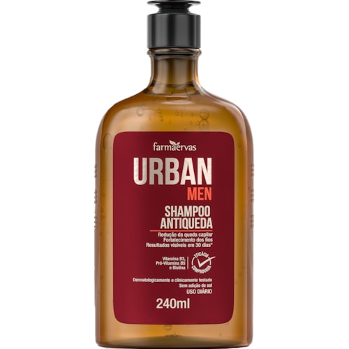 Shampoo Antiquedas Urban Farmaervas 240ml