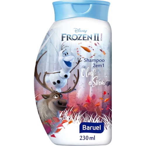 Shampoo Baruel Frozen Olaf 2 em 1 230ml