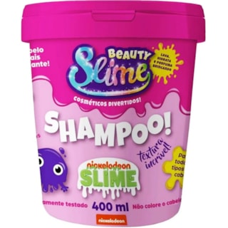 Shampoo Beauty Slime Rosa Pote 400ml