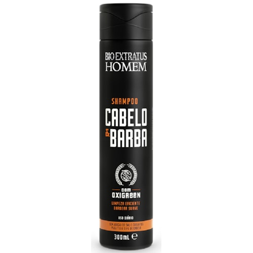 Shampoo Bio Extratus Homem Cabelo e Barba 300ml
