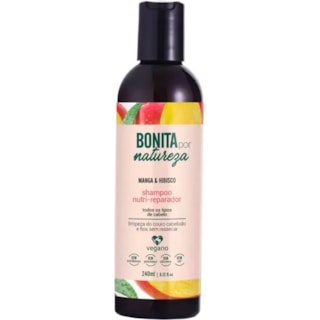 Shampoo Bonita Por Natureza Manga e Hibisco 240ml