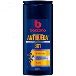 Shampoo Bozzano Antiqueda 3x1 200ml