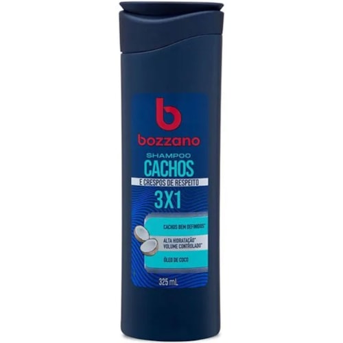 Shampoo Bozzano Cachos e Crespos de Respeito 325ml