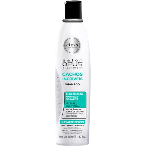 Shampoo Cless Salon Opus Cachos Incríveis 350ml