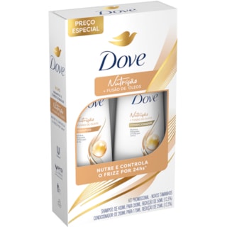 Shampoo + Condicionador Dove Nutrição 350ml+175ml