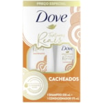 Shampoo + Condicionador Dove Texturas Reais Cacheados 350ml+175ml