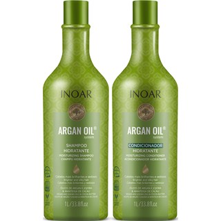 Shampoo + Condicionador Inoar Argan Oil Hidratante Kit Com 2 Produtos