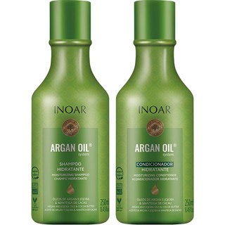 Shampoo + Condicionador Inoar Argan Oil Kit Hidratante