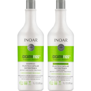 Shampoo+Condicionador Inoar Renovação Absoluta Cicatrifios 1L