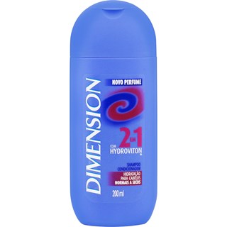 Shampoo Dimension 2 em 1 Cabelos Normais a Secos 200ml