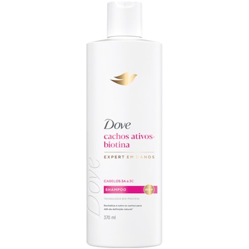 Shampoo Dove Cachos Ativos+ Biotina 370ml