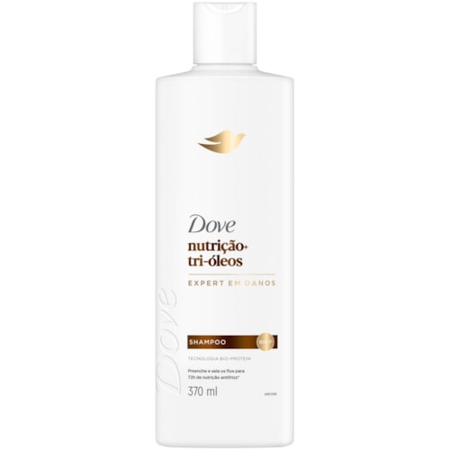 Shampoo Dove Nutrição+ Tri Óleos 370ml