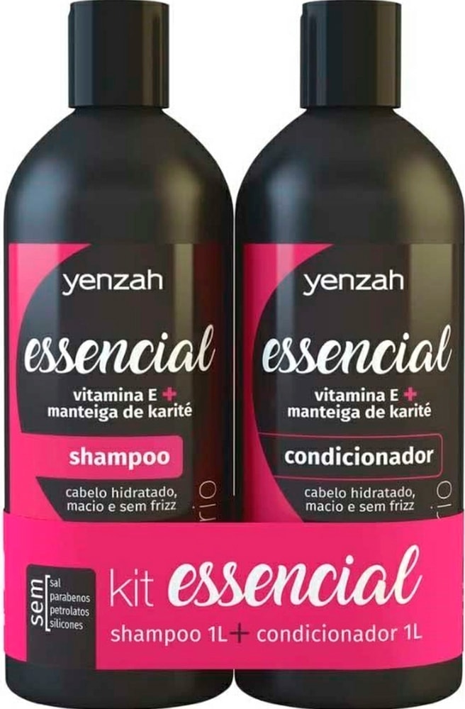 Shampoo e Condicionador Yenzah Essencial 1L - Destro
