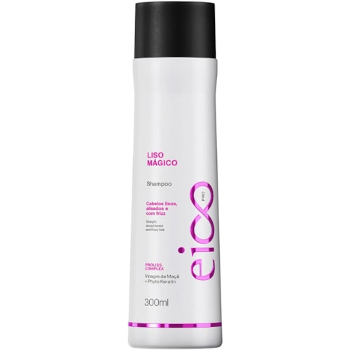 Shampoo Eico Liso Mágico 300ml