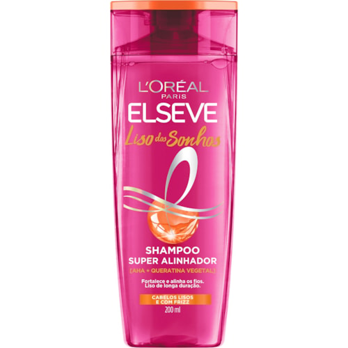 Shampoo Elseve Liso dos Sonhos Liquid Hair 200ml