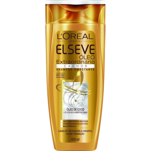 Shampoo Elseve Óleos Extraordinários Cachos 400ml
