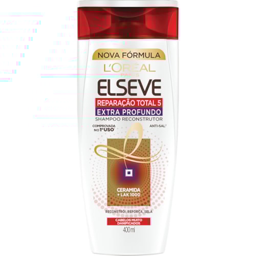 Shampoo Elseve Reparação Total 5 Extra Profundo 200ml