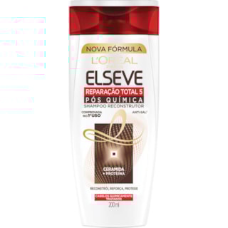 Shampoo Elseve Reparação Total 5 Pós Química 200ml