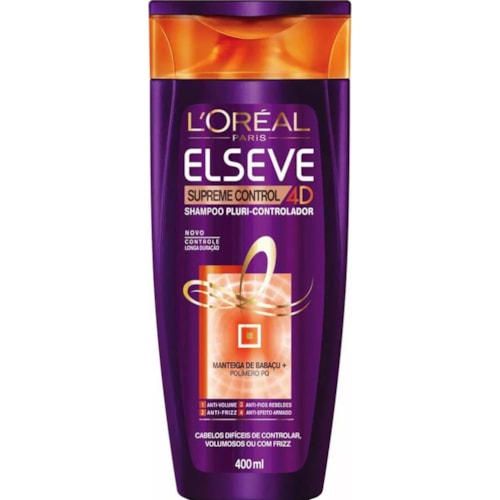 Shampoo Elseve Supreme Control 4D 400ml