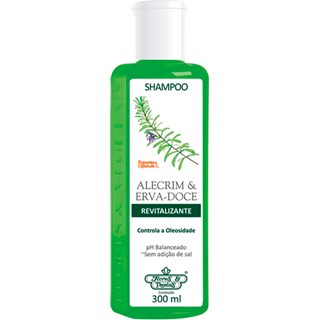 Shampoo Flores & Vegetais Alecrim e Erva Doce 300ml