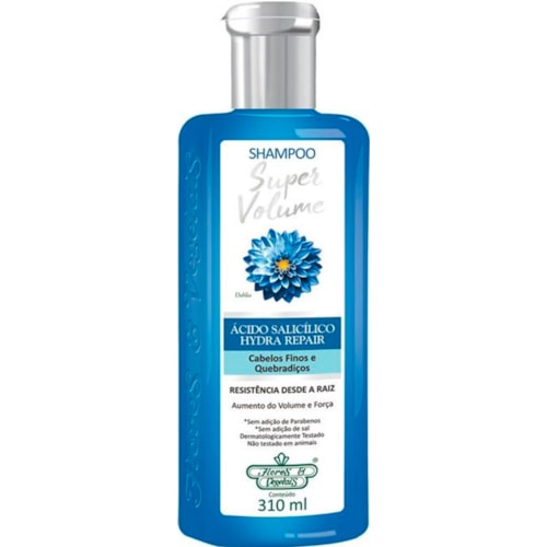 Shampoo Flores & Vegetais Super Volume 300ml