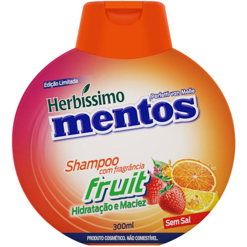 Shampoo Herbíssimo Mentos Fruit 300ml