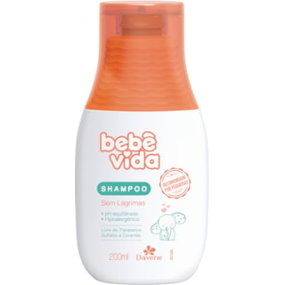 Shampoo Infantil Bebê Vida Sem Lágrimas 200ml