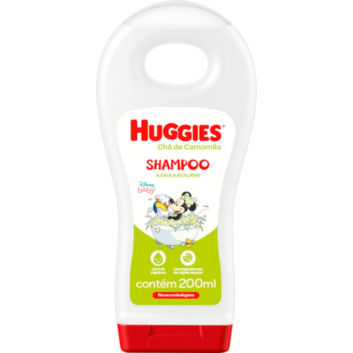 Shampoo Infantil Huggies Camomila 200ml