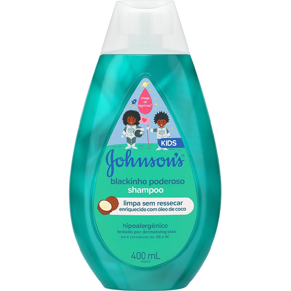 Shampoo Johnson's Baby Blackinho Poderoso 400ml Destro