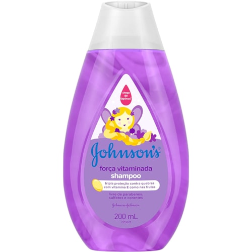 Shampoo Johnson's Baby Força Vitaminada 200ml
