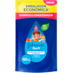 Shampoo Johnson's Kids 2 em 1 Refil 180ml