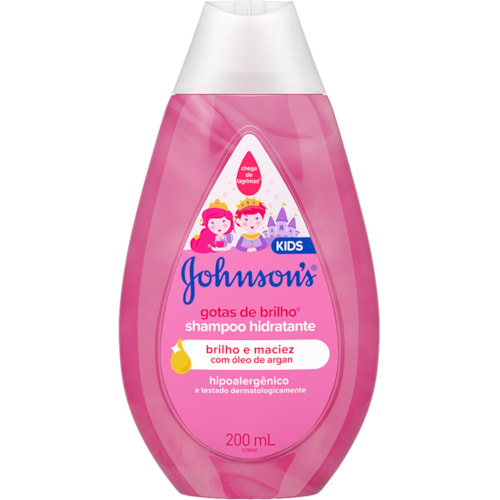 Shampoo Johnson's Kids Gotas de Brilho 200ml