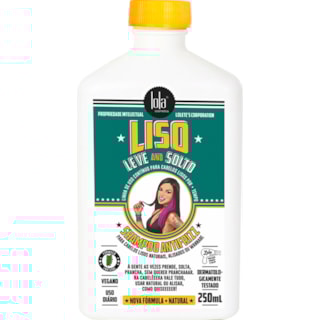 Shampoo Lola Liso, Leve e Solto 250ml