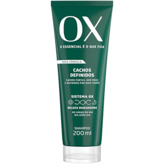 Shampoo Ox Colágeno Cachos Definidos 200ml