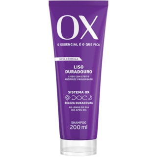Shampoo Ox Liso Duradouro 200ml