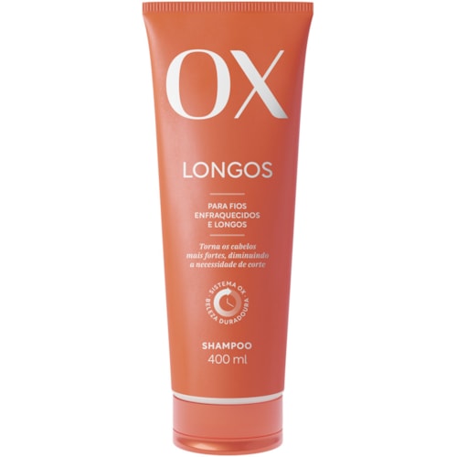 Shampoo Ox Longos Bisnaga 400ml