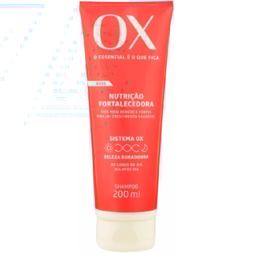 Shampoo OX Nutrição Fortalecedora 200ml