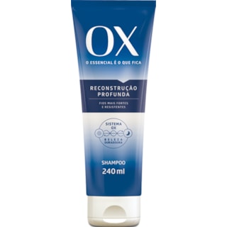 Shampoo Ox Reconstrução Profunda 200ml