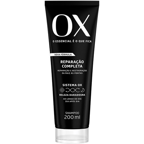 Shampoo OX Reparação Total 200ml - Loja da Bela
