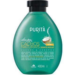 Shampoo Purita Micelar Cachos Naturais 400ml