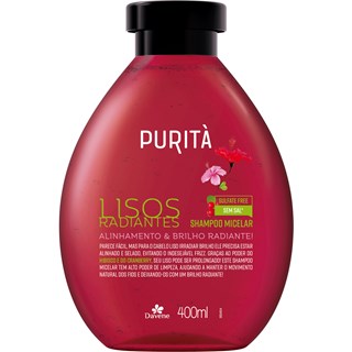 Shampoo Purita Micelar Lisos Radiantes 400ml