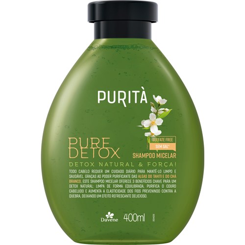 Shampoo Purita Micelar Pure Detox 400ml